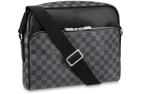 Louis Vuitton Reporter Dayton Damier Graphite MM Black/Grey